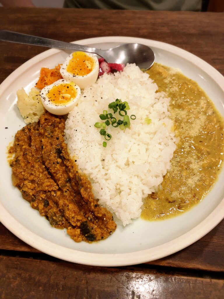 カレー2種盛り